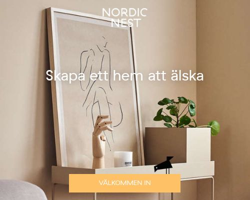 Bildannons för Nordic Nest.